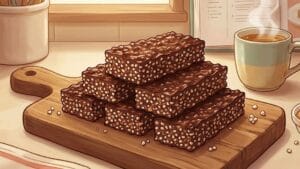 batony czekoladowe quinoa