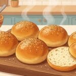 bezglutenowa bułka do burgera