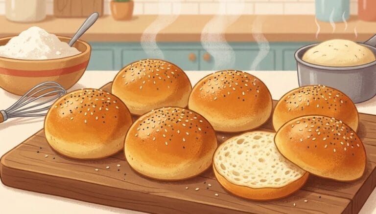 bezglutenowa bułka do burgera