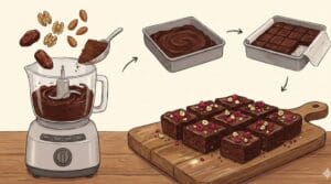 Brownie bez pieczenia