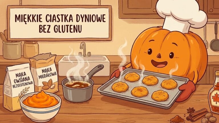Ciasteczka dyniowe bez glutenu