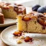 Ciasto śliwkowe z cynamonem bez glutenu