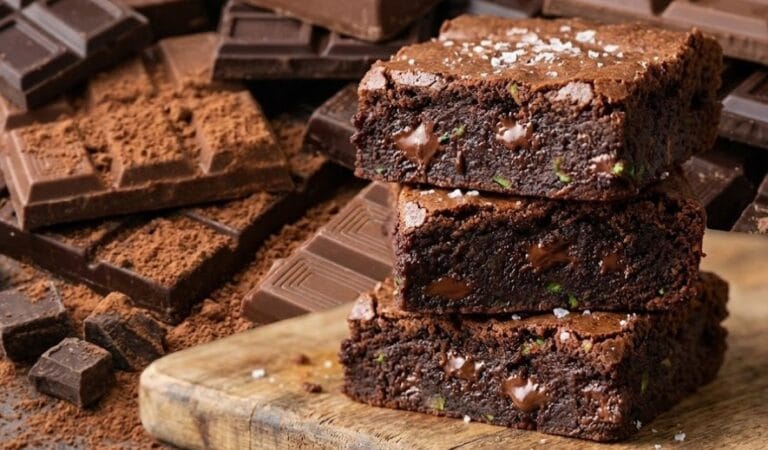 Czekoladowe brownie z cukinii
