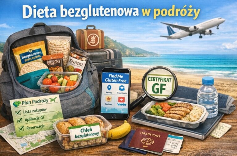 Dieta bezglutenowa w podróży