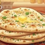 Domowy chlebek naan