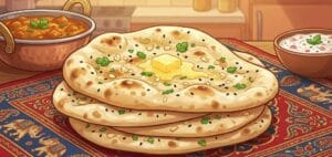 Domowy chlebek naan