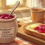 Domowy dżem z czerwonej porzeczki