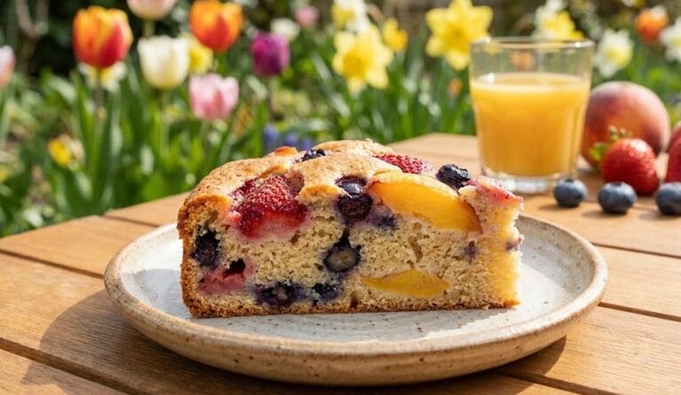 Owocowe ciasto bez glutenu
