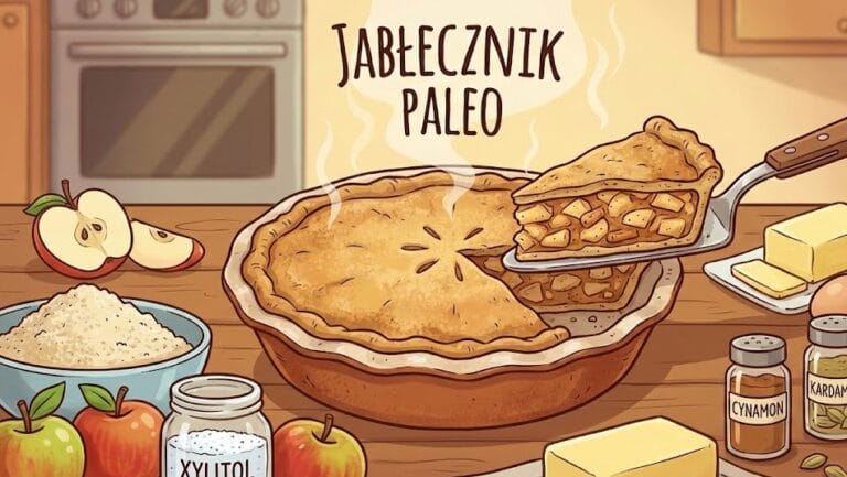 bezglutenowy jabłecznik paleo