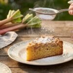 Ciasto z rabarbarem bez glutenu