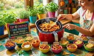 top 10 tanich przekąsek z airfryer