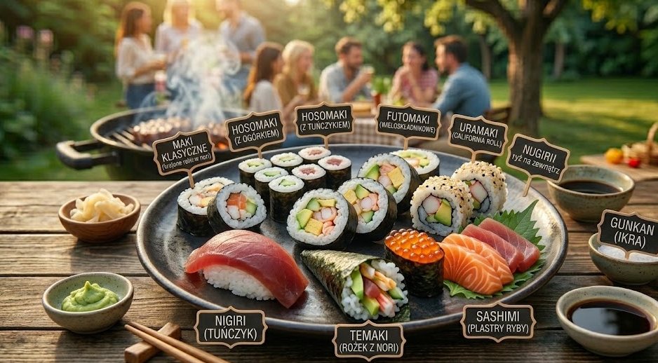 Rodzaje sushi