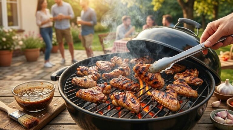 grillowane skrzydełka z kurczaka