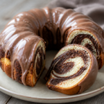 Babka marmurkowa z waniliowymi i kakaowymi smugami