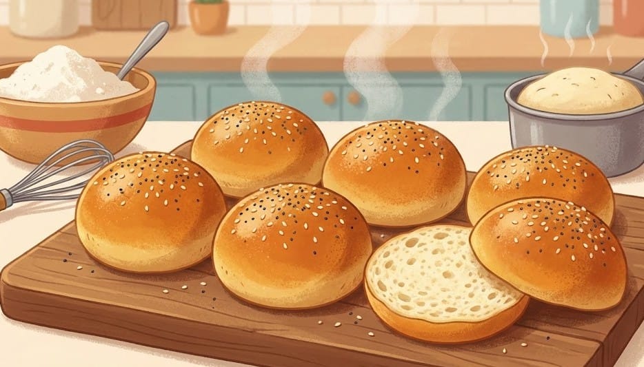bezglutenowa bułka do burgera