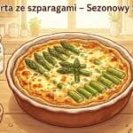 bezglutenowa tarta ze szparagami