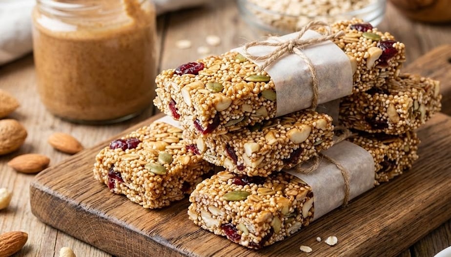 Batoniki energetyczne bez glutenu