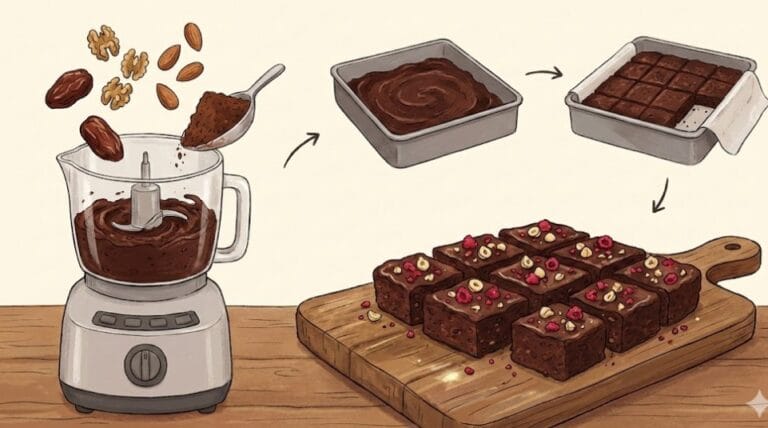 Brownie bez pieczenia