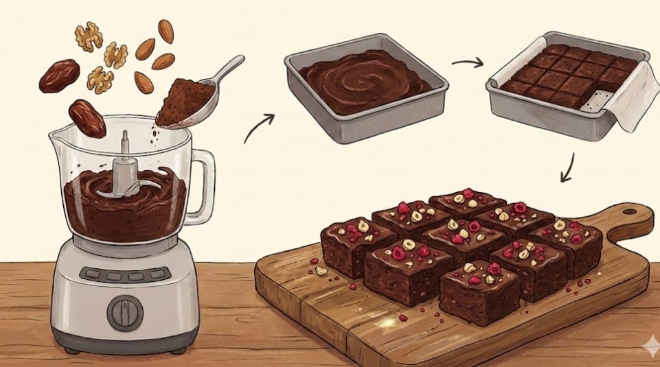 Brownie bez pieczenia