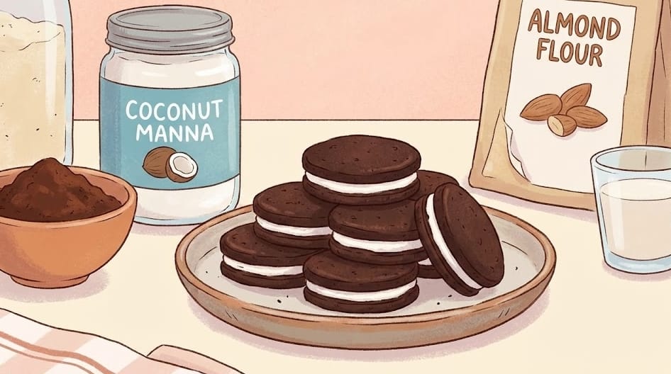Ciasteczka w stylu oreo