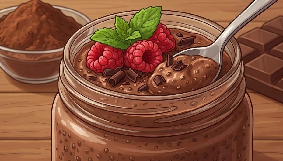 Czekoladowy pudding chia