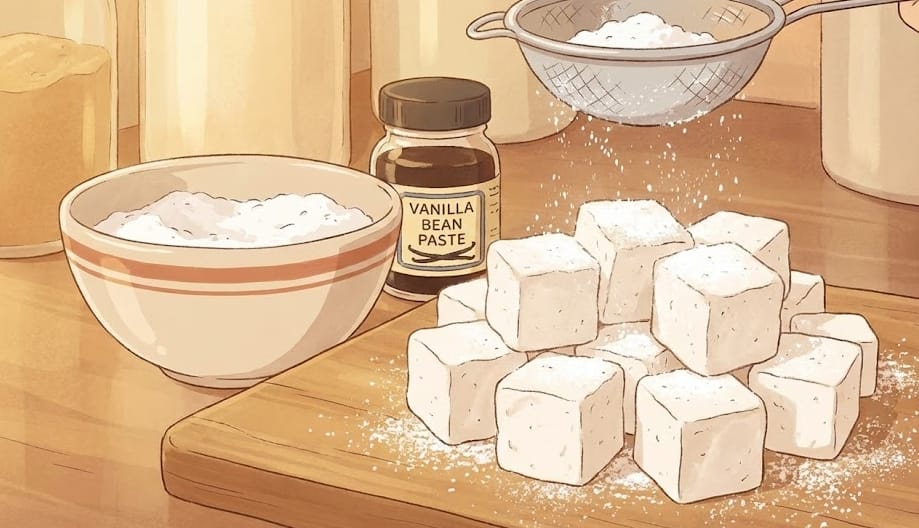 Domowe pianki marshmallows