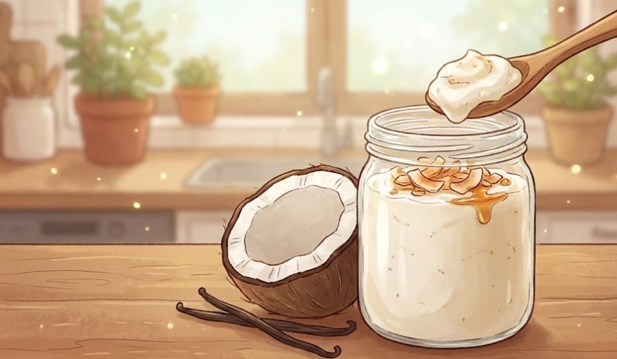 Domowy jogurt kokosowy