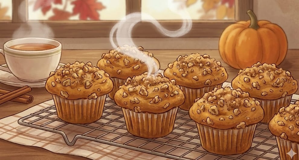 Dyniowe muffinki