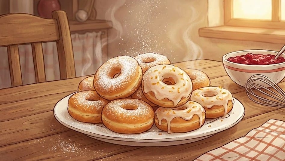 bezglutenowe pączki